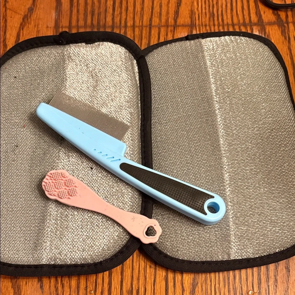 New Blue and Pink Pet Grooming Set